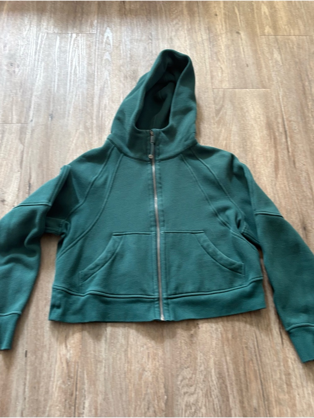lululemon athletica Deep Green Full-Zip Hooded Jacket